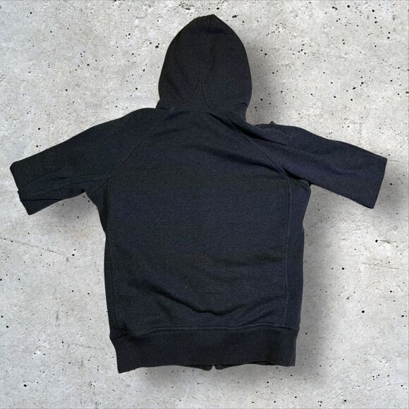 Nike Activewear Full Zip Jacket Youth Size XL 16-18 Gray Sherpa Lined Hooded - Picture 3 of 9